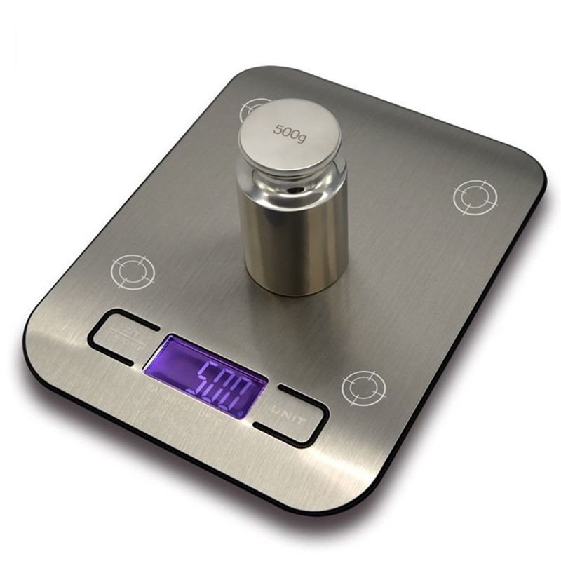 Cantar de bucatarie, afisaj digital, maxim 5 kg, oprire automata, inox - imagine 5